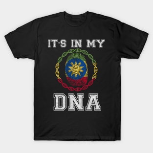 Ethiopia  It's In My DNA - Gift for Ethiopian From Ethiopia T-Shirt